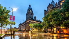 Leeds (pictured) is hosting the new Bank